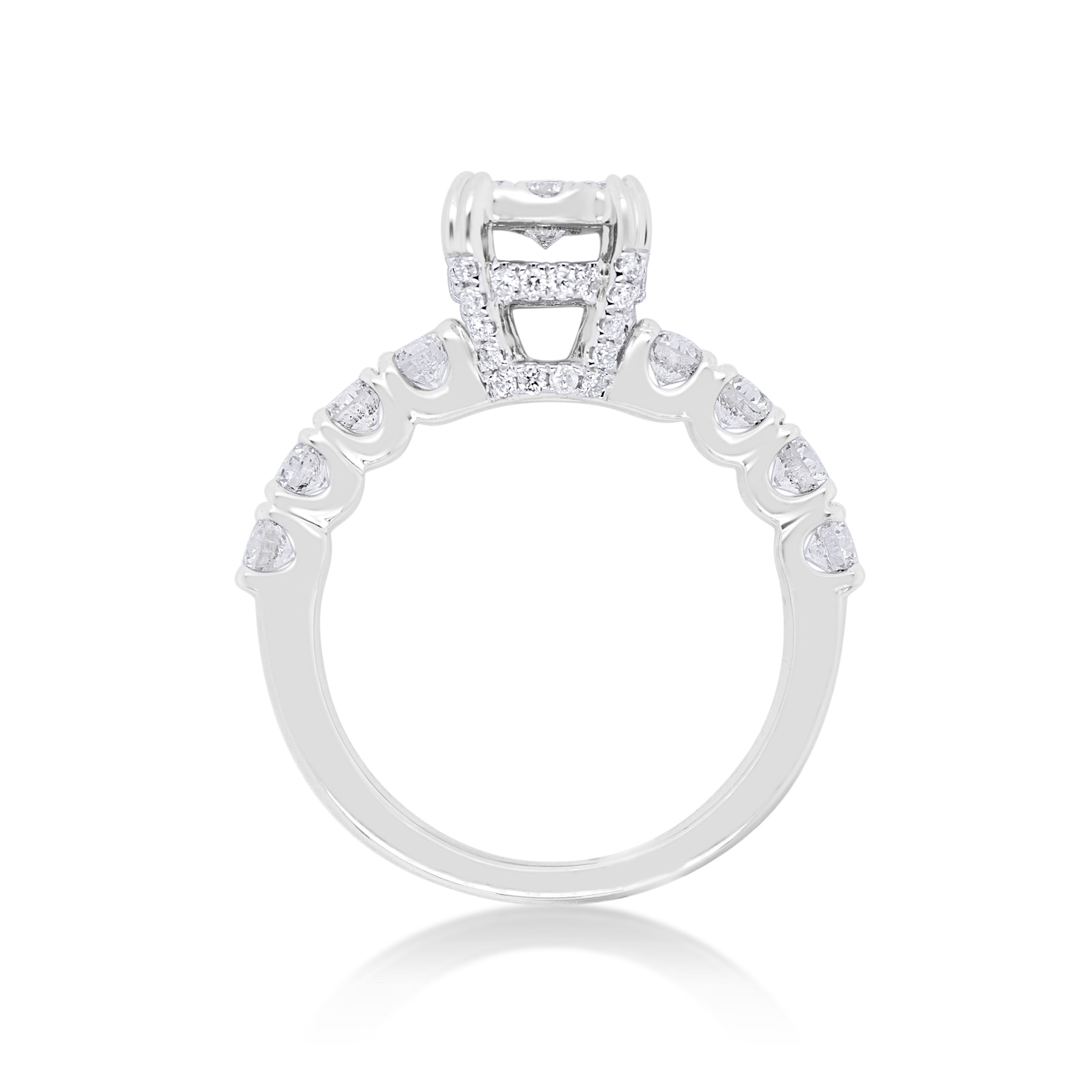 Diamond Ring 1.40 ct. 14K White Gold